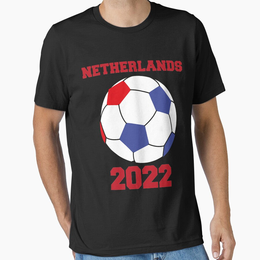 Netherlands Soccer Ball Flag 2022 - Holland Football Lovers by MGHdesign