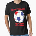Netherlands Soccer Ball Flag 2022 - Holland Football Lovers by MGHdesign