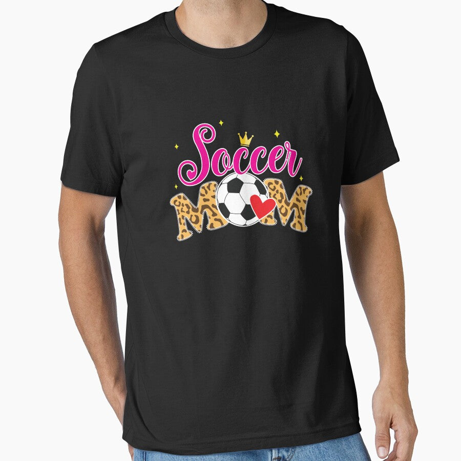 Soccer mom leopard-football mom by Studio624