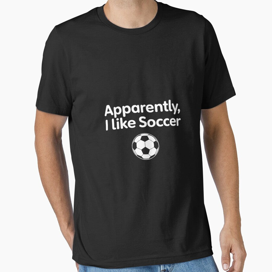 Apparently I Like Soccer Funny Soccer Season Game Day by TAYLOROUSDALE