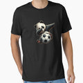 Dabbing Panda Soccer Ball Football Enthusiast by styleonestaa