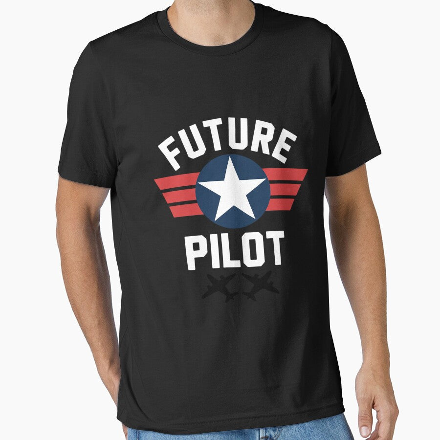 Future Pilot with Air Force F15 Jet and Roundel by RustsyMin