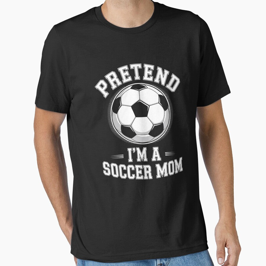 Pretend I'm A Soccer Mom Mother's Day Soccer Mom by lilLilaBatArt