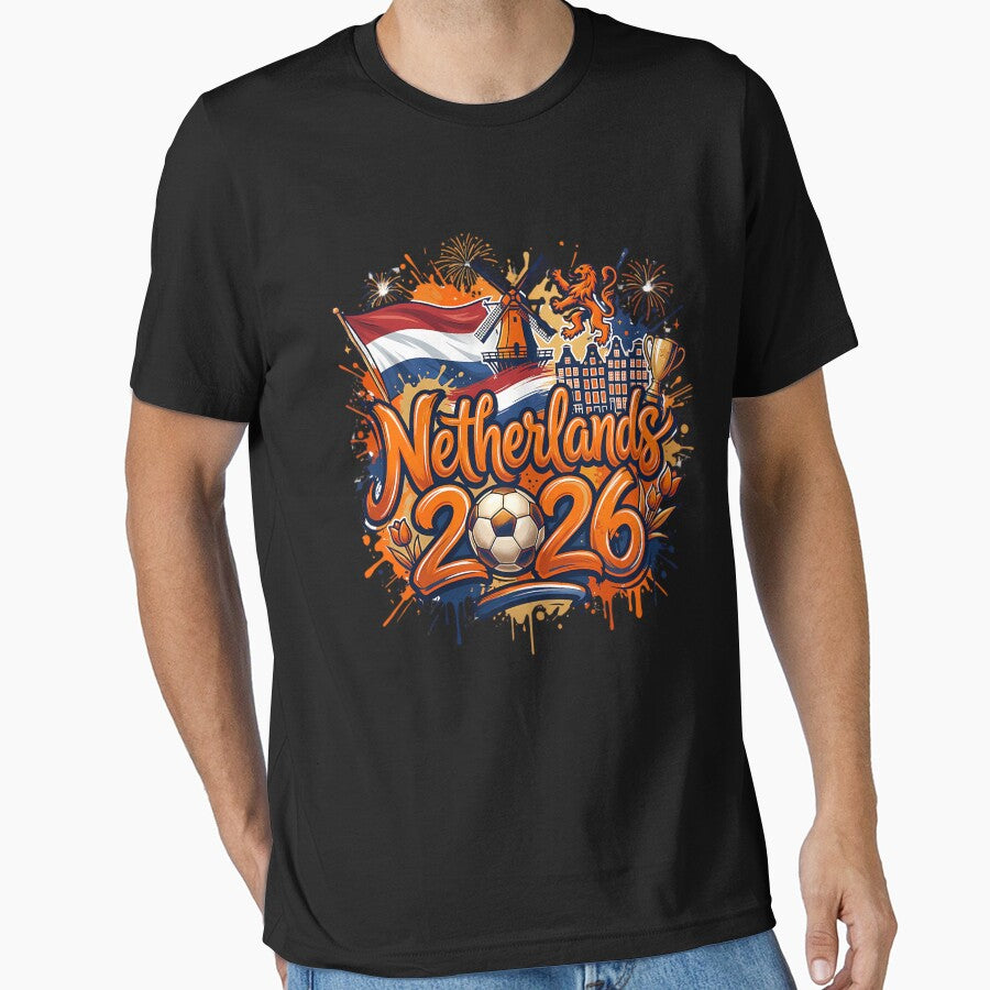 Netherlands World Cup 2026 Football Legacy by elgazzarstore