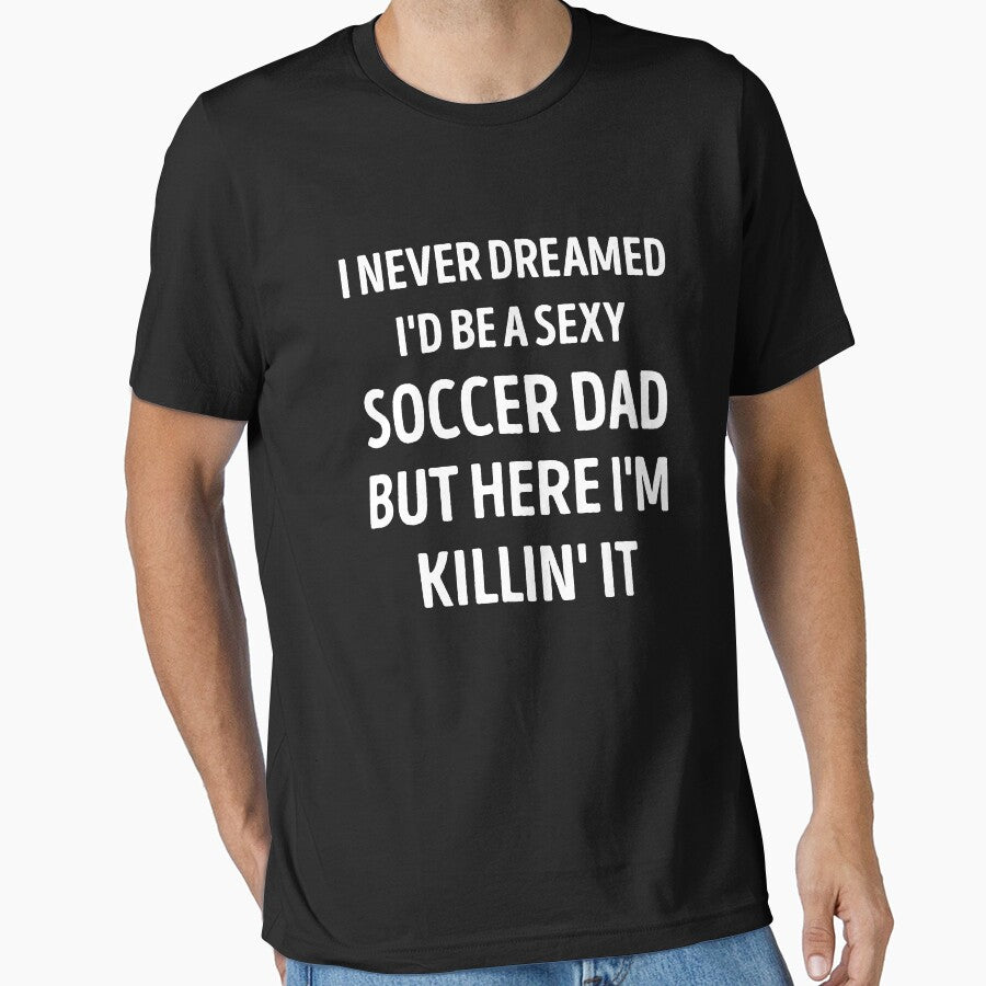 Soccer Dad Funny Dad Joke by WhistleCloset