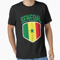 Senegal National Flag World Sport Fan T Shirt Supporter Jersey Football Cup Tshirt Essential by laureljusjv