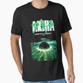 Akira Green Japanese Cyberpunk City Explosion Classic by pershallmaegan