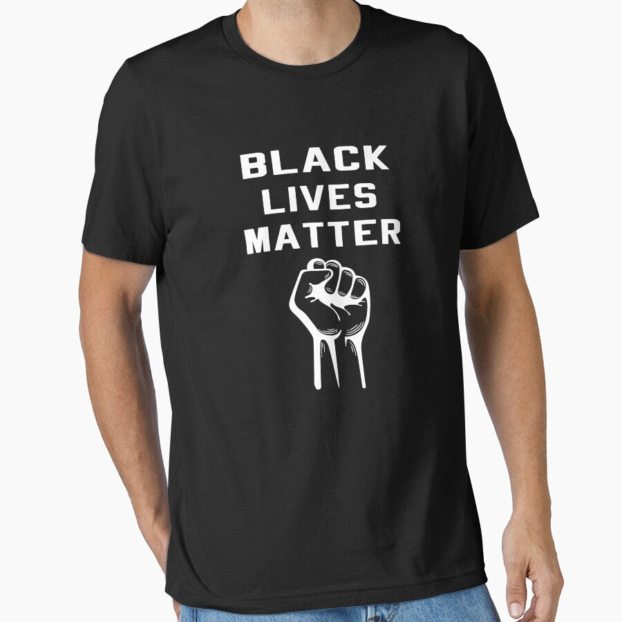 Black Lives Matter T Shirt Essential T Shirt Hoodie, Sweatshirt | PureTeeCo.com