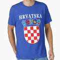 Croatia Hrvatska Deluxe National Jersey by merchhost