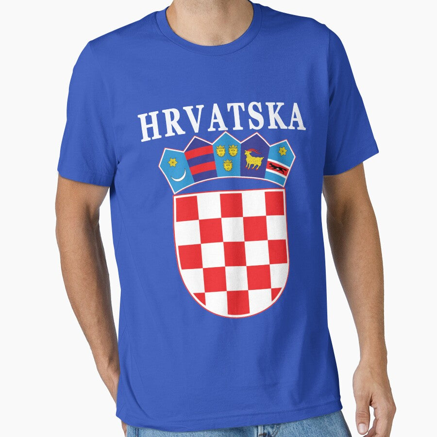 Croatia Hrvatska Deluxe National Jersey by merchhost