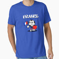 Cute France Football Lover Design by Salukeart