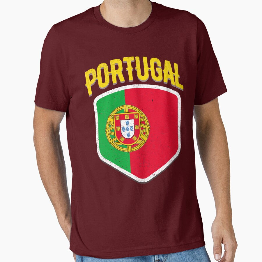 Portugal National Flag World Sport Fan T Shirt Supporter Jersey Football Cup TShirt by screenworks