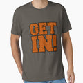 Get In! Tiger Stripe Swirl by HandDrawnTees