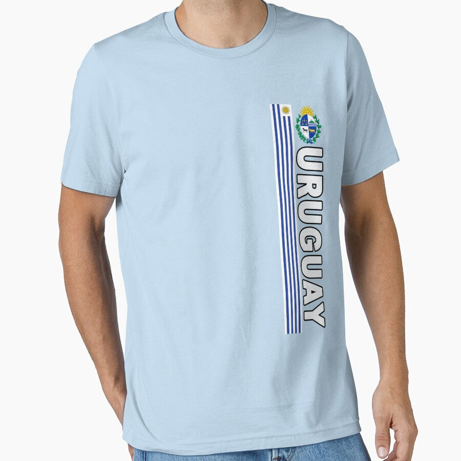 Uruguay Deluxe National Sports Team Fan Design by merchhost