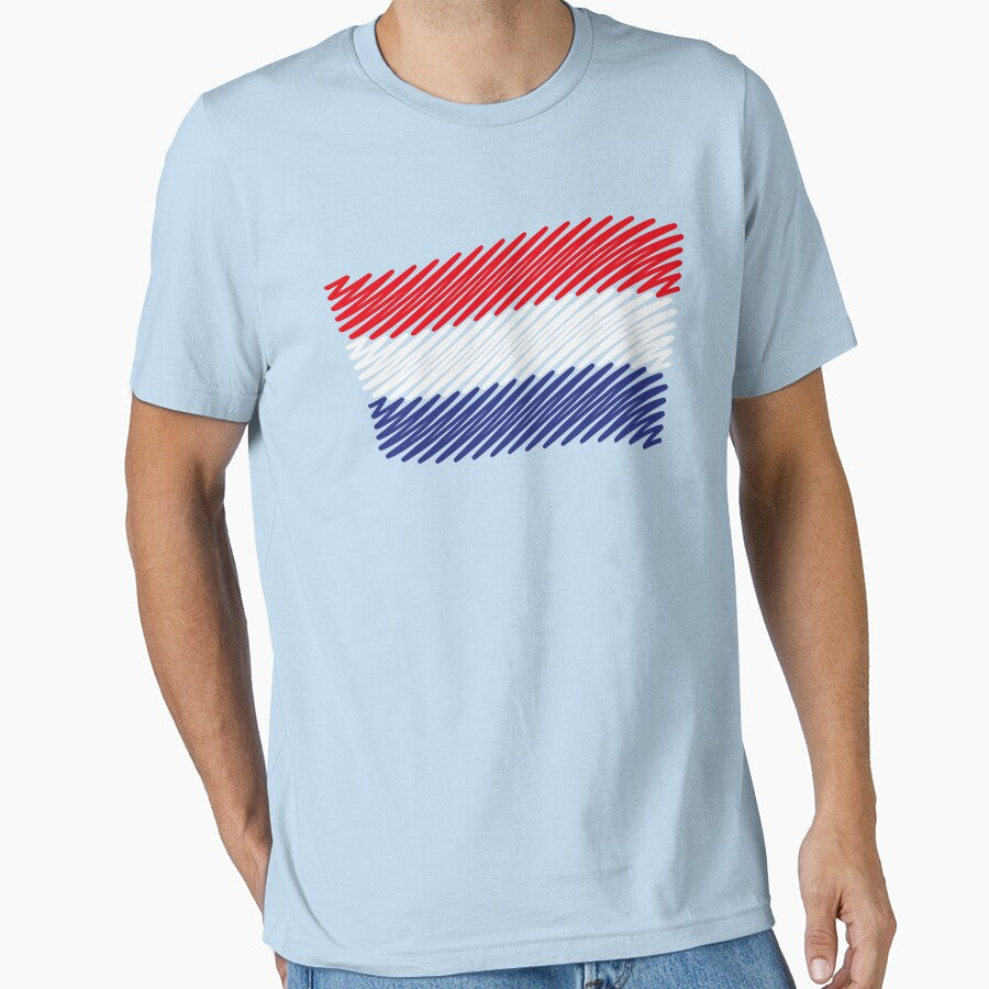 Flag Of The Netherlands / Tricolor (Scribble) by Roderix