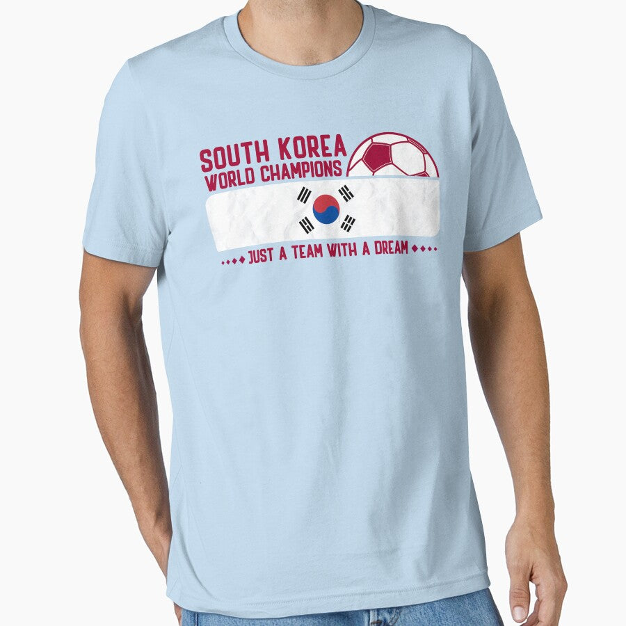 South Korea Soccer Team for Football Fans and Soccer Lovers by Dexter Freeman