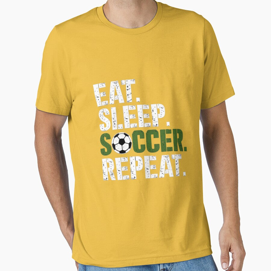 EAT. SLEEP. SOCCER. REPEAT by Trenchline