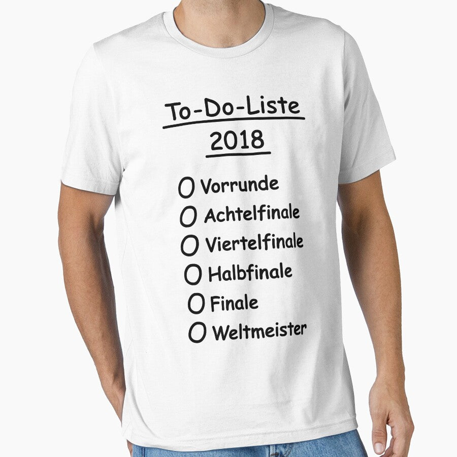 To-Do-List 2018 (Football / Worldchampion / Worldchampion) by MrFaulbaum