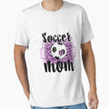 Soccer Mom Cute Leopard Print Mothers Day Gift For Women Mom by sheamgjirij