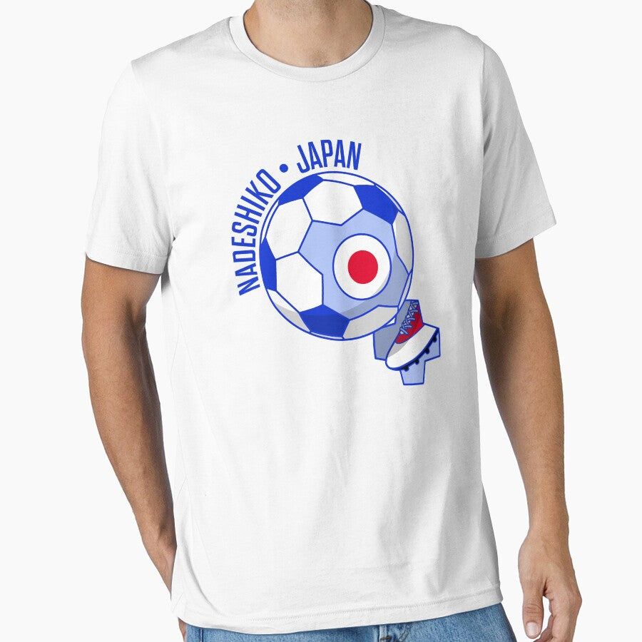 Nadeshiko Japan - Japanese Flag Soccer / Football Fan by ClickForMore