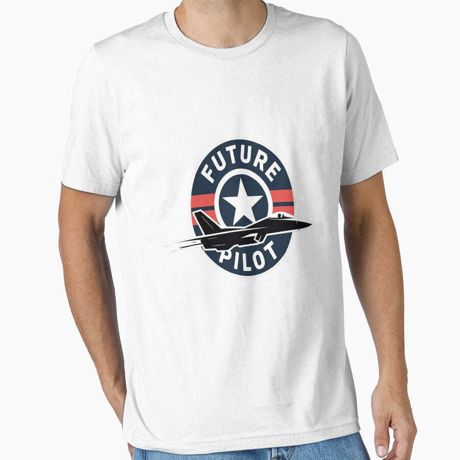 Future Pilot with Air Force F15 Jet and Roundel by NicolaMail