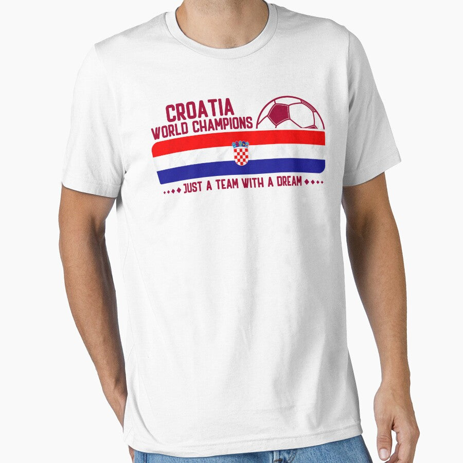 Croatia Soccer Team for Football Lovers and Soccer Fans by Dexter Freeman