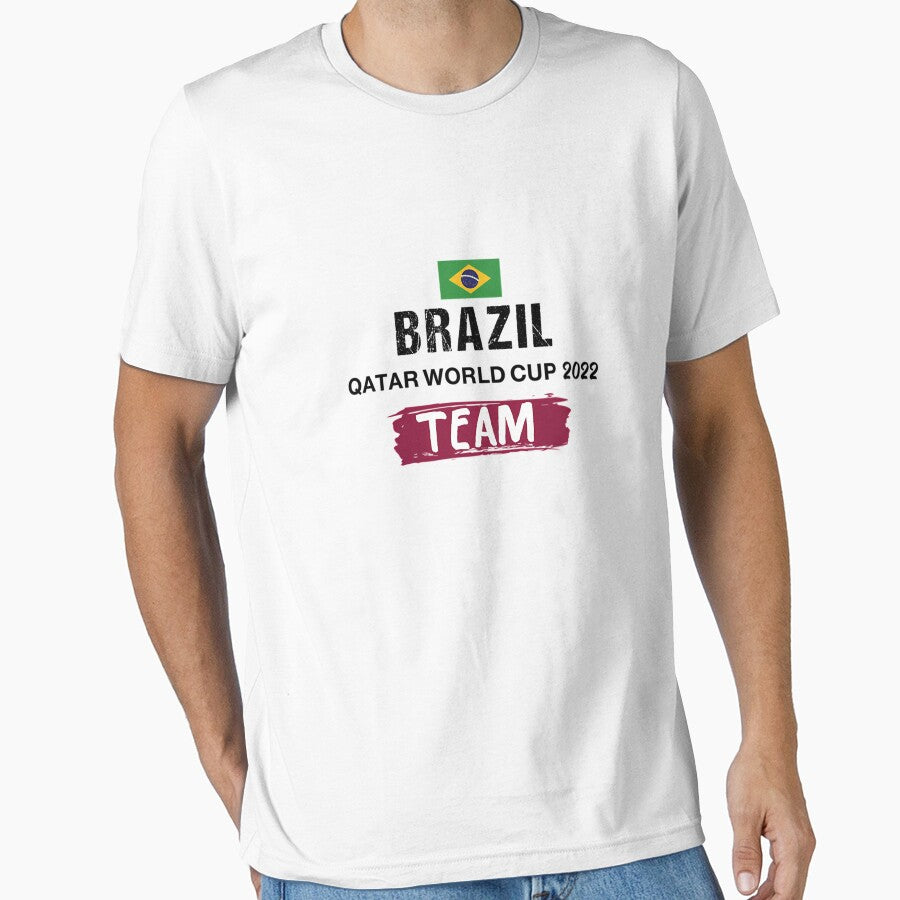 Brazil    World Cup Football Soccer Fan Qatar 2022 by butterybud