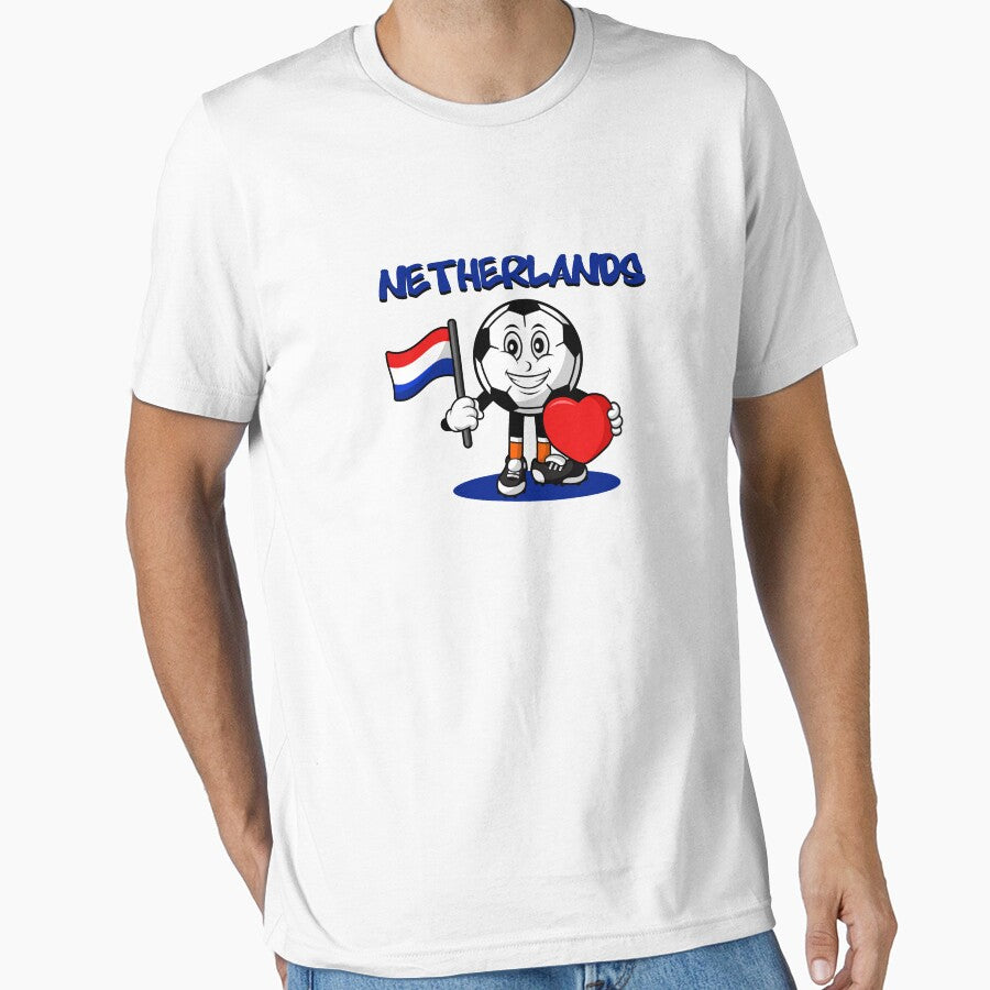 Cute Netherlands Football Lover Design by Salukeart