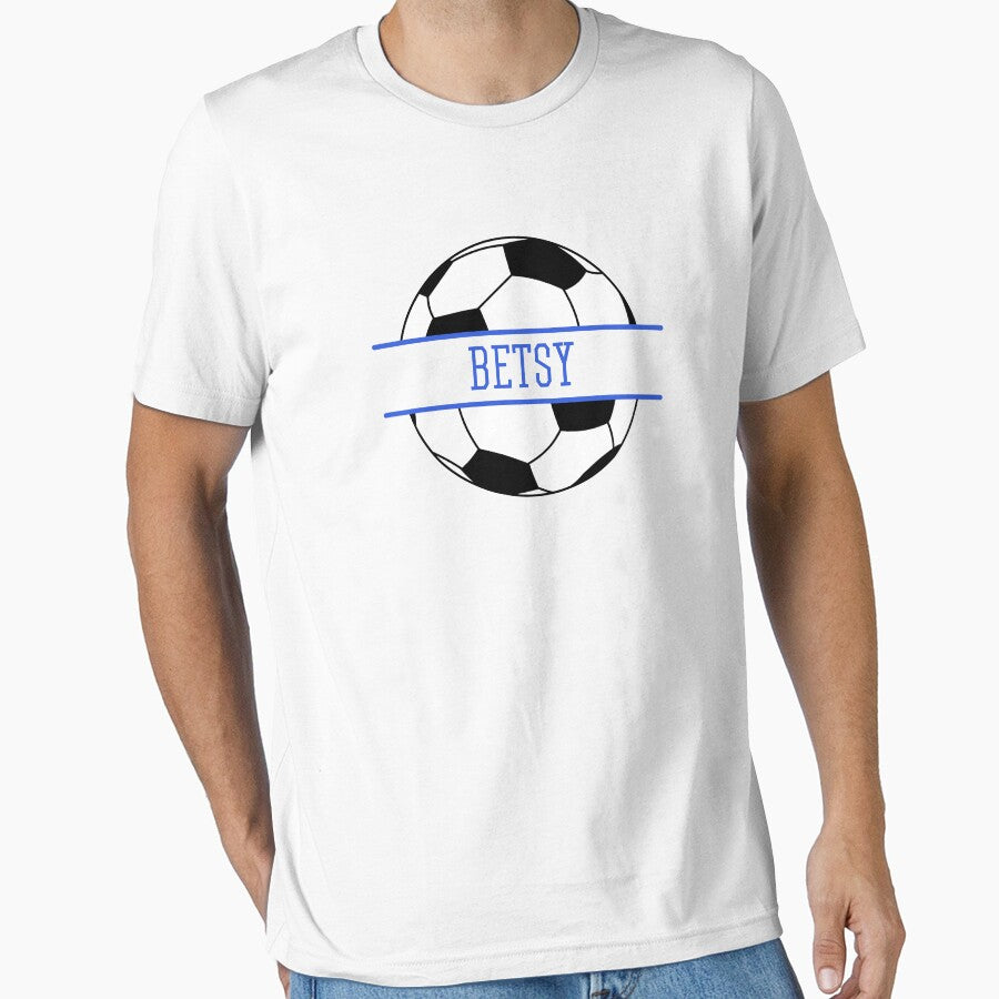 Betsy Personalized Soccer Ball Essential T-Shirt Hoodie, Sweatshirt | PureTeeCo.com