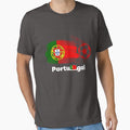 portugal national team t-shirt by lattakiafashion