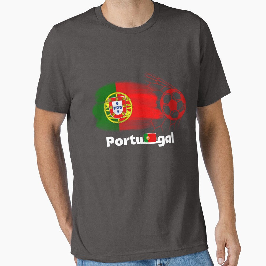 portugal national team t-shirt by lattakiafashion
