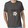 Soccer Mom Cute Mom Life Soccer Game Day Cheer Mom leopard by studiorabit