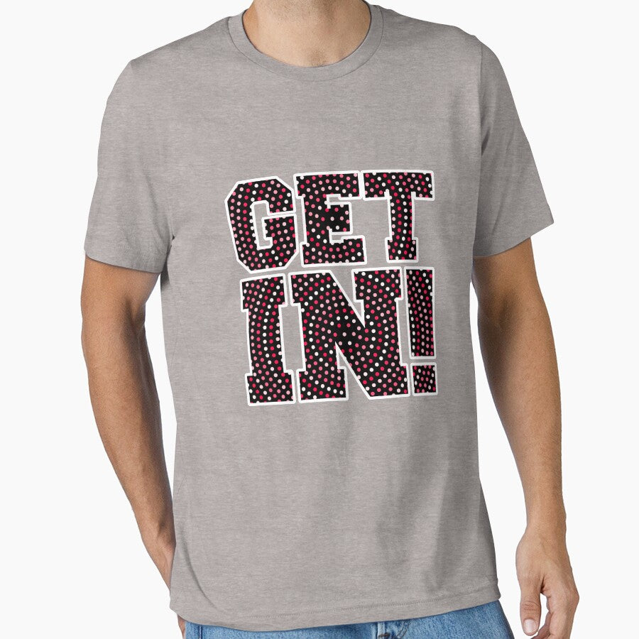 Get In! Red Dots by HandDrawnTees