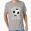Soccer Mom Like A Regular Mom But Cooler Soccer Lover Gift by SharpThreadZ