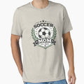 Soccer Mom Est 2018 Vintage Badge Laurel Wreath Soccer Ball Graphic by HobsS