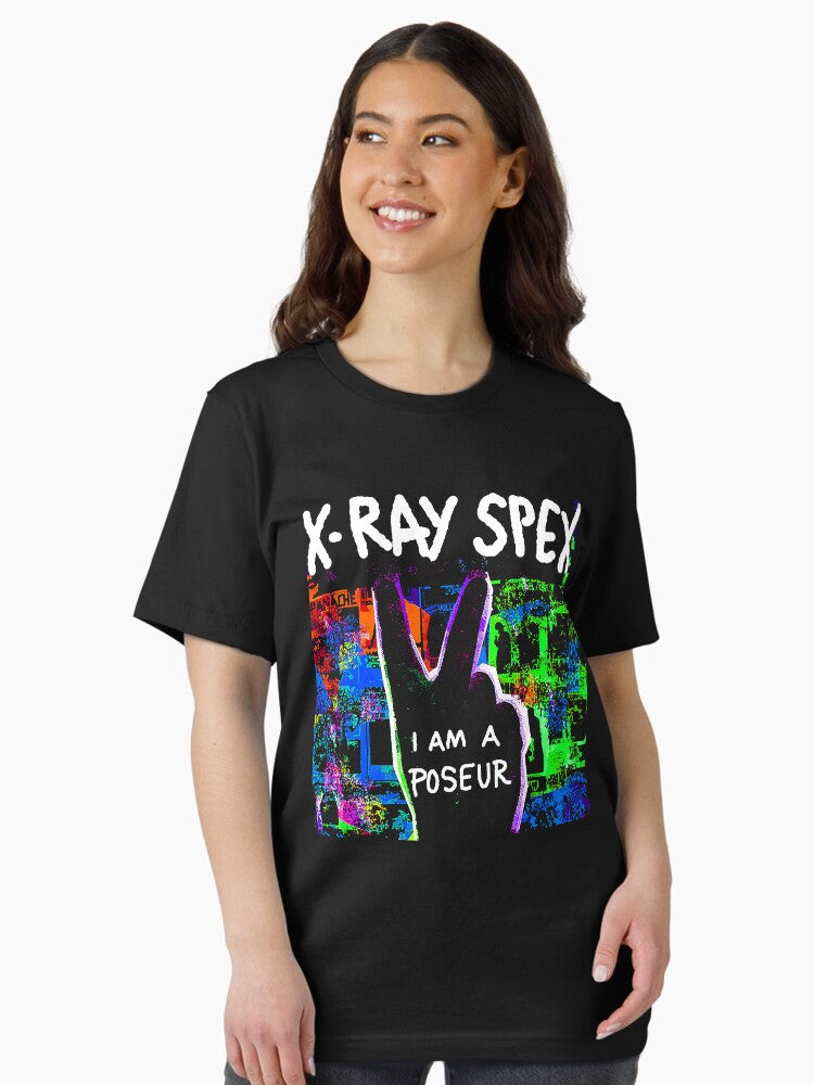 X-RAY SPEX band Essential T-Shirt Style006 Hoodie, Sweatshirt | PureTeeCo.com (Image 2)