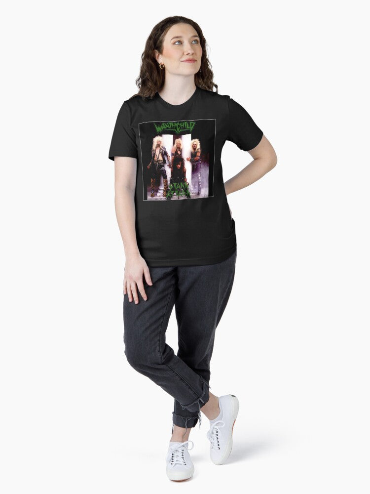 Wrathchild - Stakk Attakk album 1984 Essential T-Shirt Style001 Hoodie, Sweatshirt | PureTeeCo.com (Image 4)