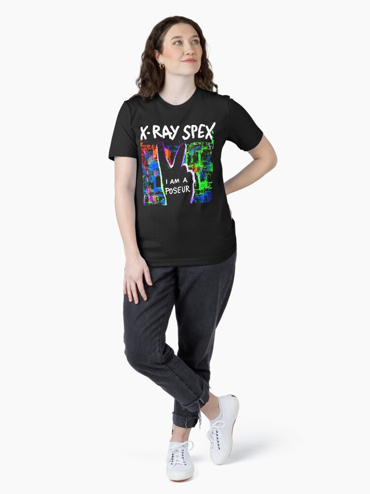 X-RAY SPEX band Essential T-Shirt Style006 Hoodie, Sweatshirt | PureTeeCo.com (Image 4)