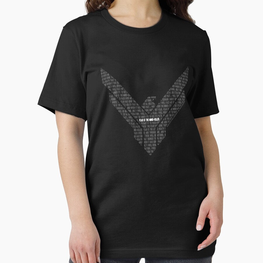 Dune 2021 Litany Against Fear Word Art by Merch-On