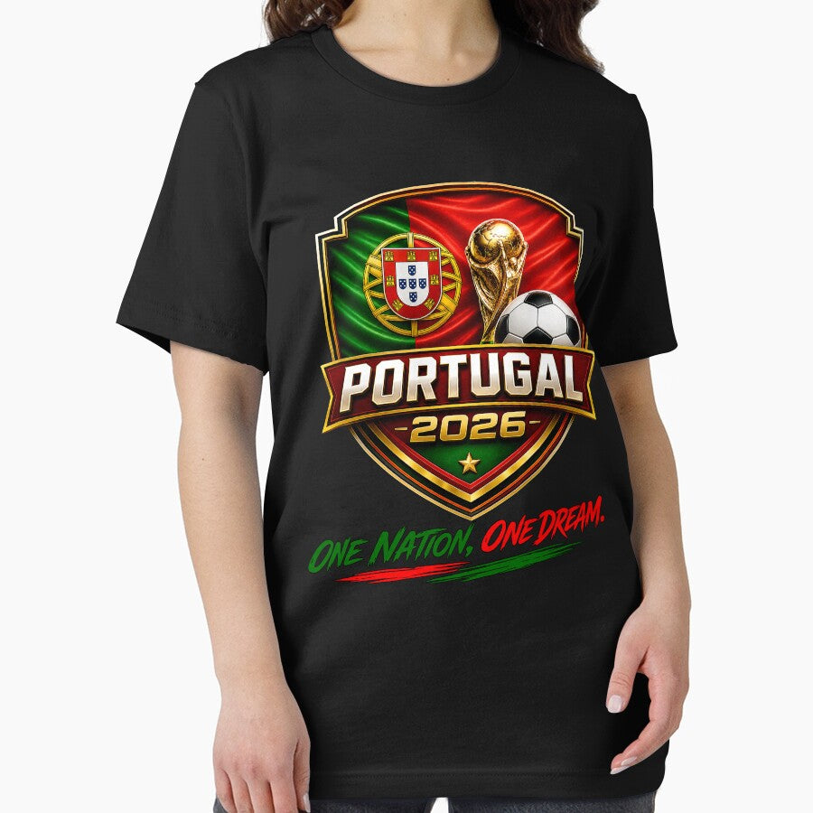 Força Portugal | Portugal Football Pride | Portuguese Soccer Fan Shirt by Huddy-clothes