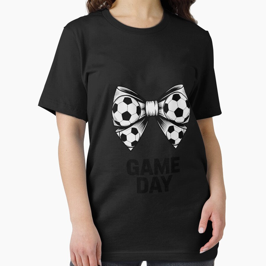 Coquette Bow Soccer Game Day Soccer Mom Mama Soccer Team by dainegilbert
