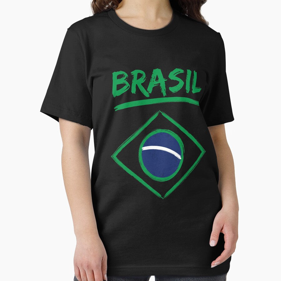 Brasil Brazilian Country Nation Pride Patriot Fan by SofenArt