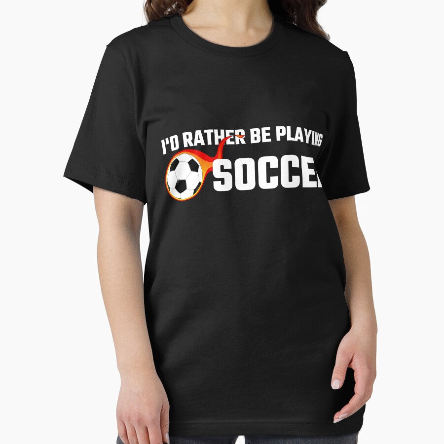 I'd Rather Be Playing Soccer by evahhamilton