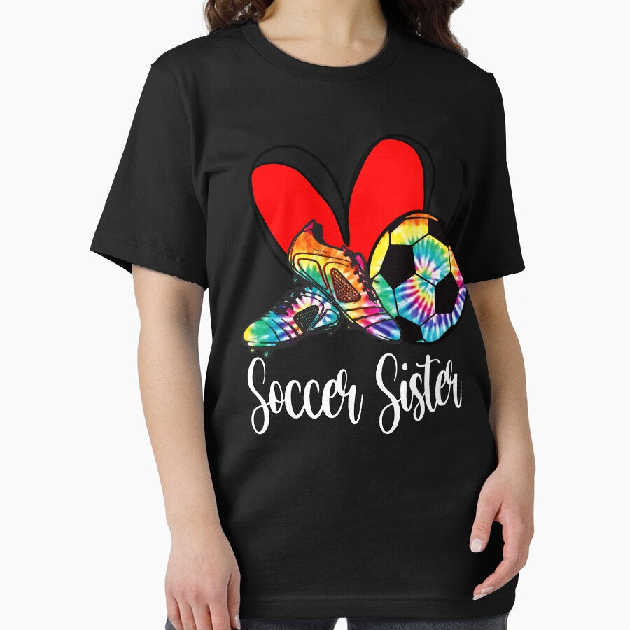 Tie Dye Soccer Sister Game Day by LarryMBrown