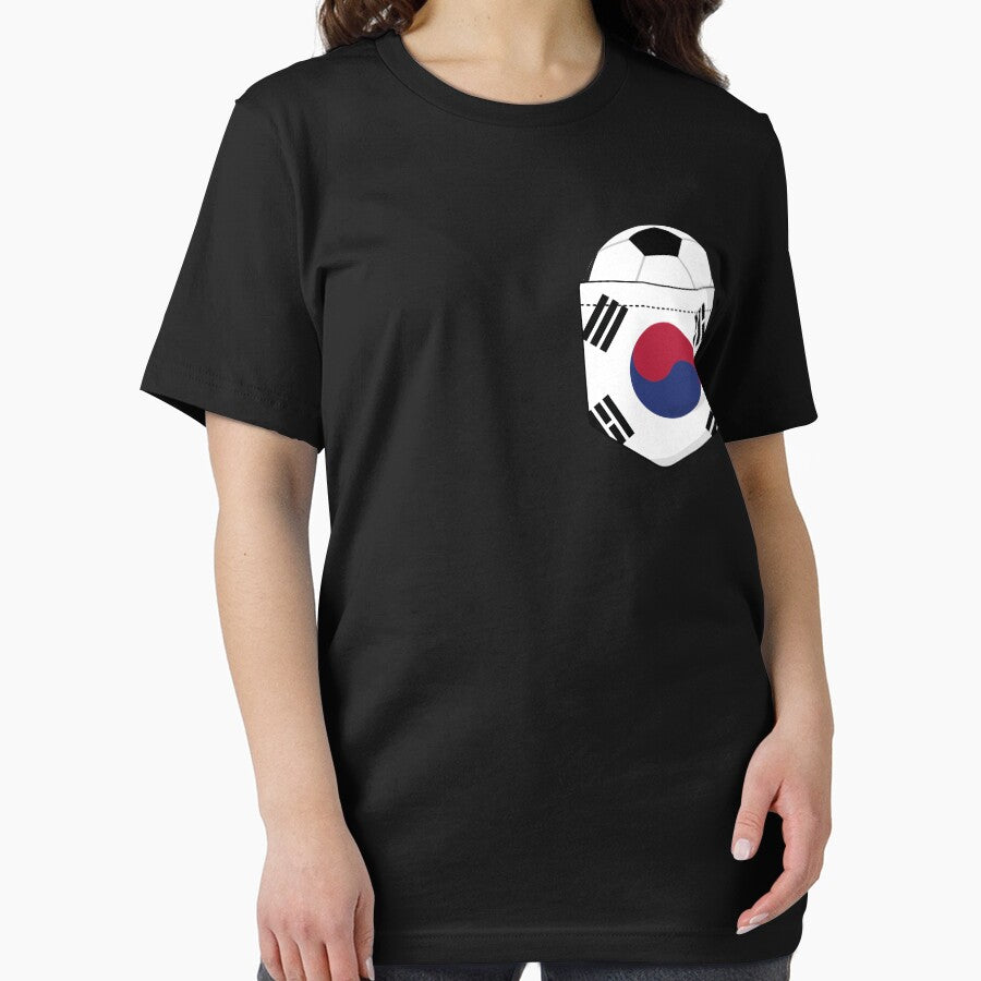 Football South Korea in the breast pocket by peter2art
