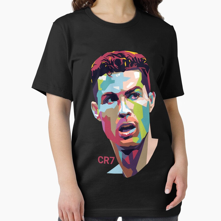 Cristiano Ronaldo Pop Art Portrait by WilliamBurz