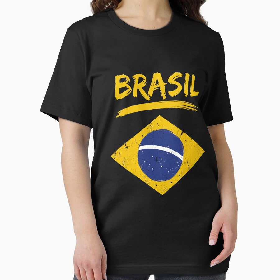 Brasil Brazilian National Pride Country Fan Travel by SofenArt
