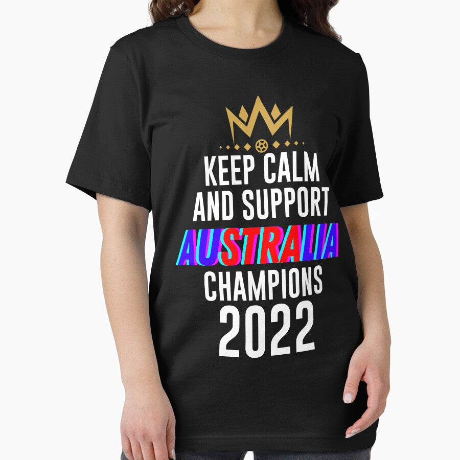Keep calm and support Australia | Australia soccer team 2022 champions | Australia soccer team qatar by wear4gamers