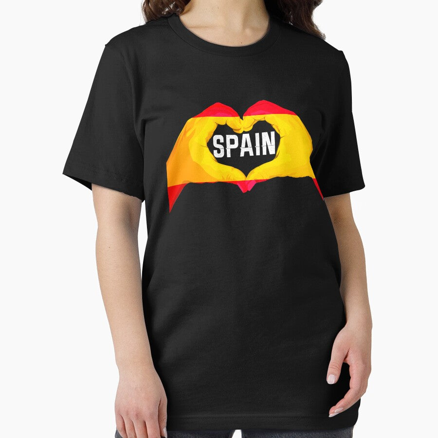 Spanish Flag Heart Spain by MagicBoutique