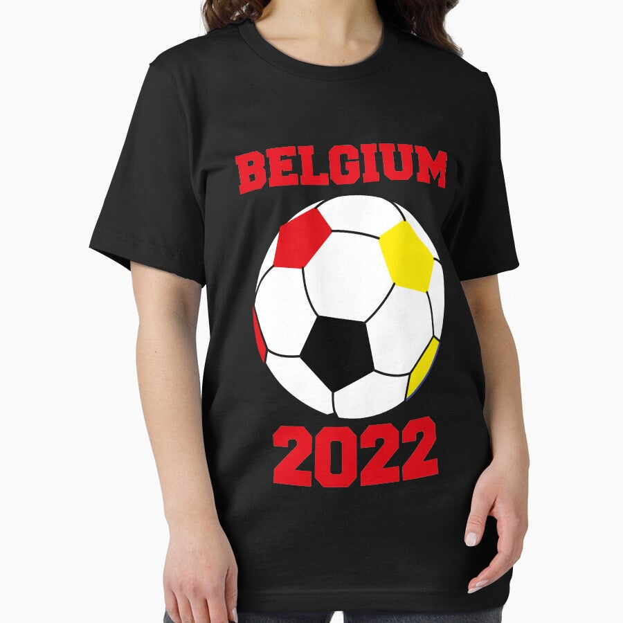 Belgium Soccer Ball Flag 2022 - Belgian Football Lovers by MGHdesign